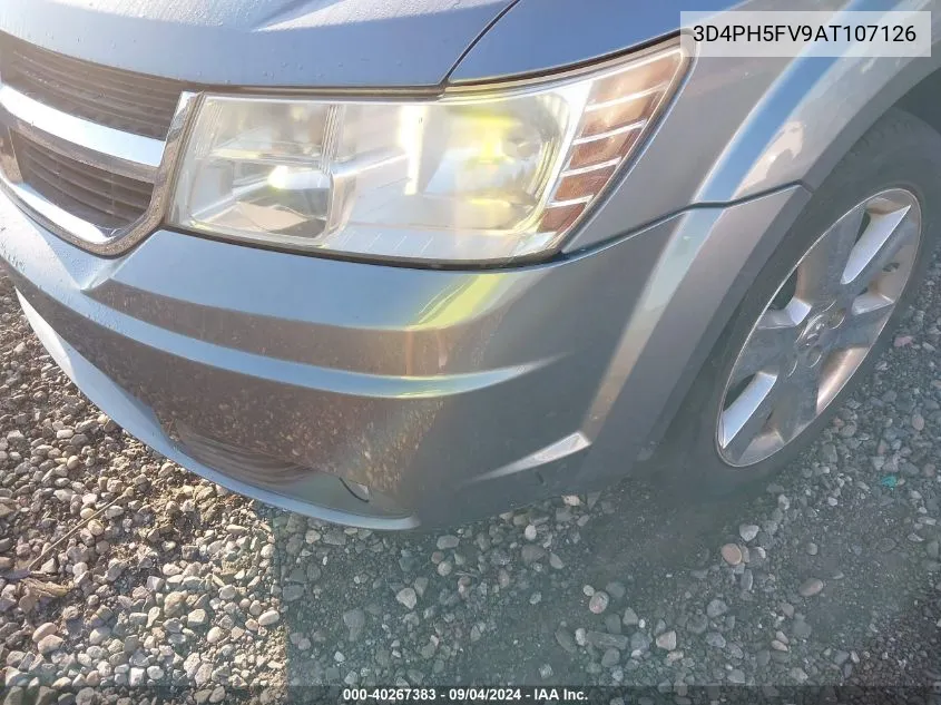 2010 Dodge Journey Sxt VIN: 3D4PH5FV9AT107126 Lot: 40267383