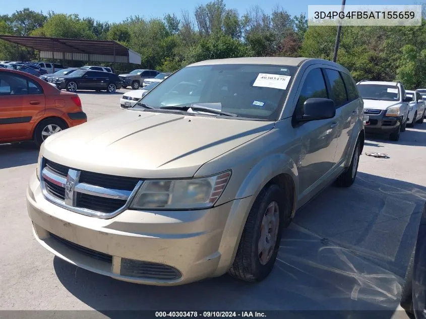 3D4PG4FB5AT155659 2010 Dodge Journey Se