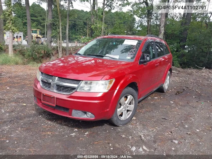 2010 Dodge Journey Sxt VIN: 3D4PG5FV4AT102791 Lot: 40325856