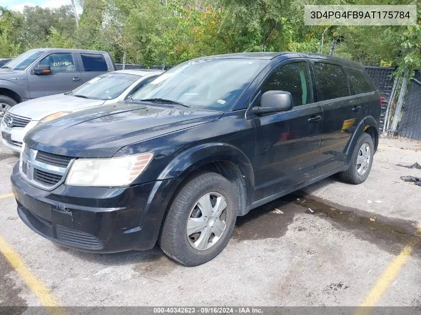 2010 Dodge Journey Se VIN: 3D4PG4FB9AT175784 Lot: 40342623