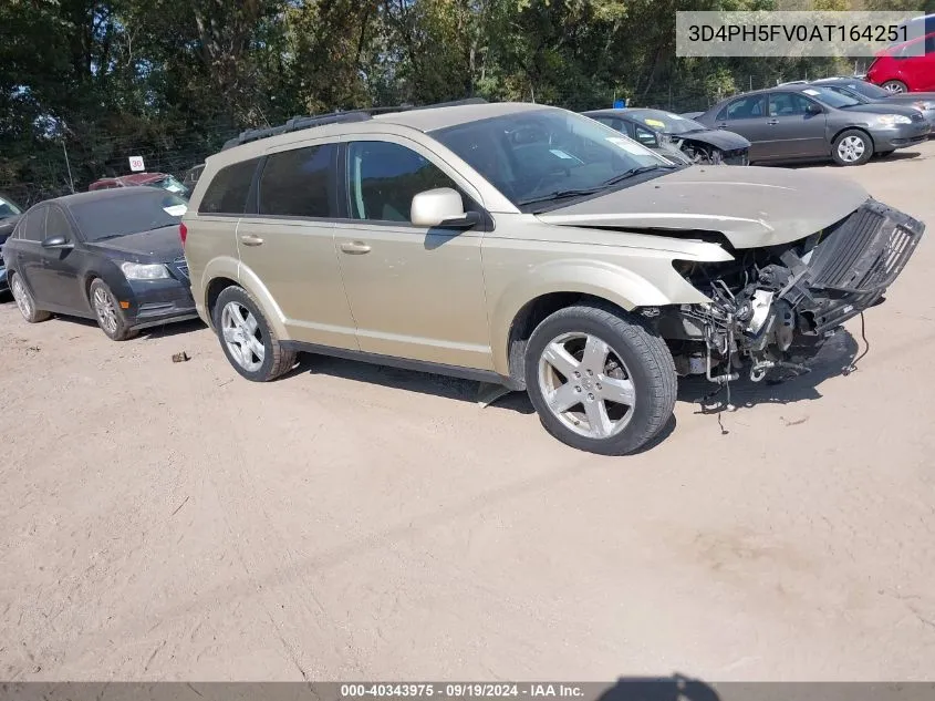 2010 Dodge Journey Sxt VIN: 3D4PH5FV0AT164251 Lot: 40343975