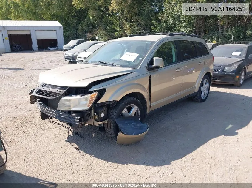 2010 Dodge Journey Sxt VIN: 3D4PH5FV0AT164251 Lot: 40343975