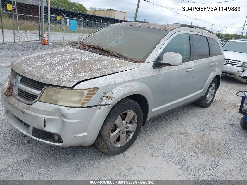 2010 Dodge Journey Sxt VIN: 3D4PG5FV3AT149889 Lot: 40361808