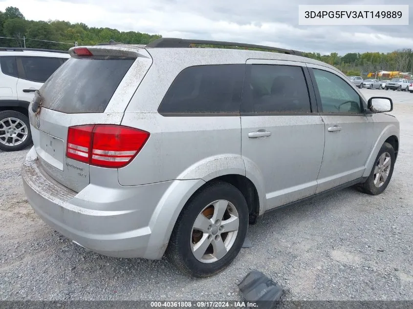 2010 Dodge Journey Sxt VIN: 3D4PG5FV3AT149889 Lot: 40361808