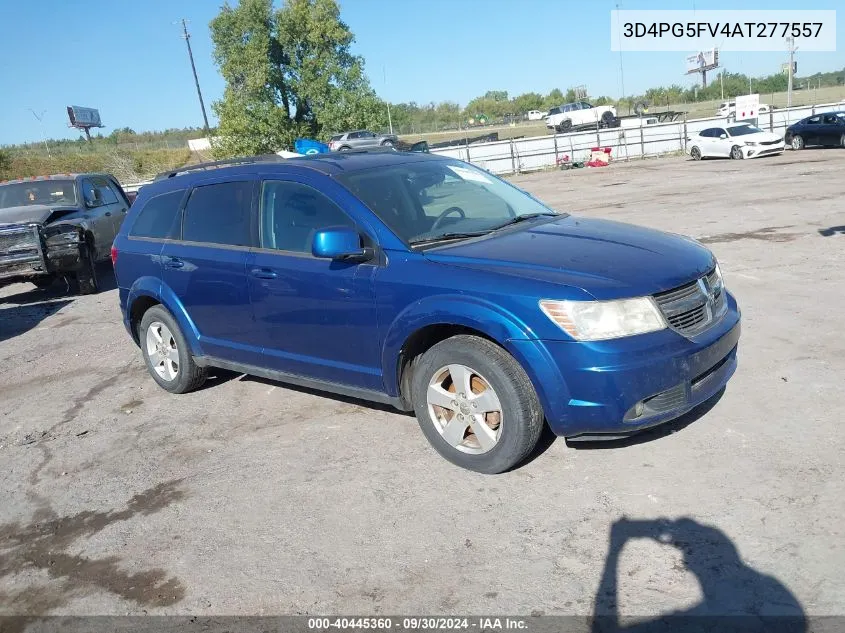 2010 Dodge Journey Sxt VIN: 3D4PG5FV4AT277557 Lot: 40445360