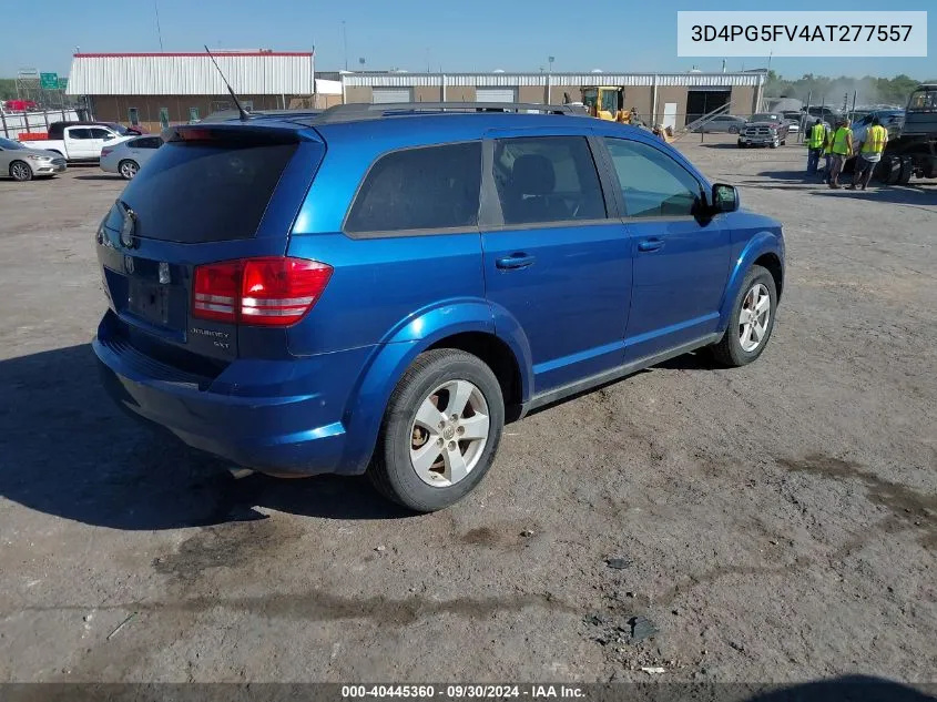 2010 Dodge Journey Sxt VIN: 3D4PG5FV4AT277557 Lot: 40445360