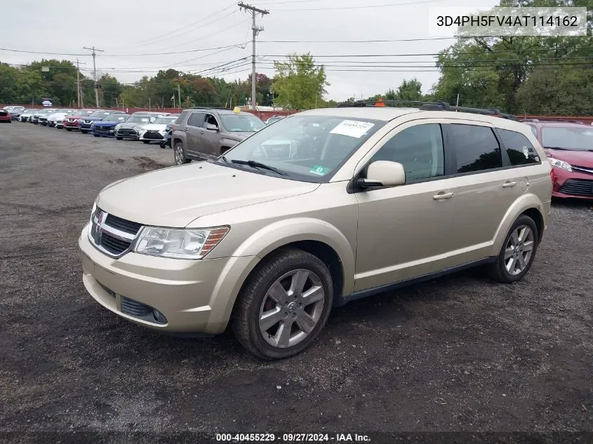 2010 Dodge Journey Sxt VIN: 3D4PH5FV4AT114162 Lot: 40455229