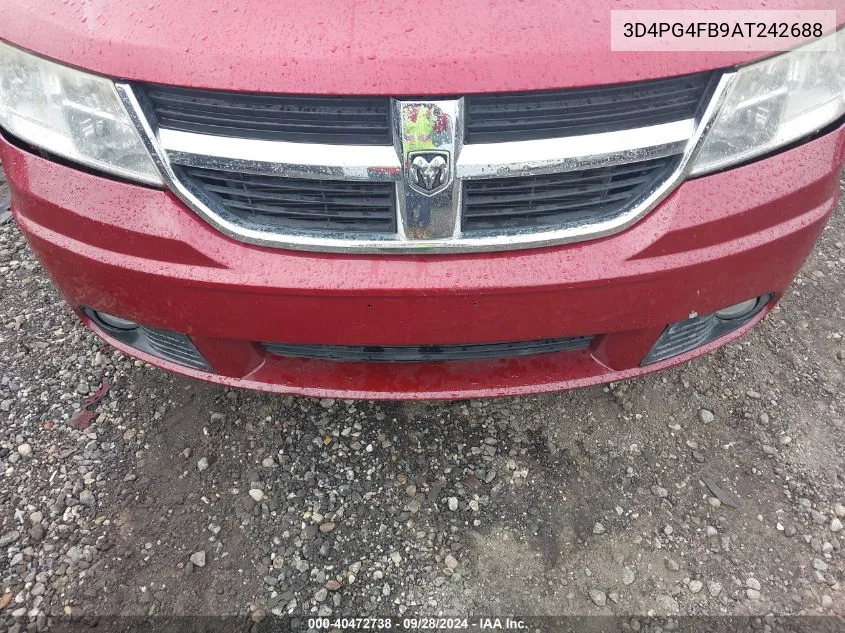 2010 Dodge Journey Se VIN: 3D4PG4FB9AT242688 Lot: 40472738