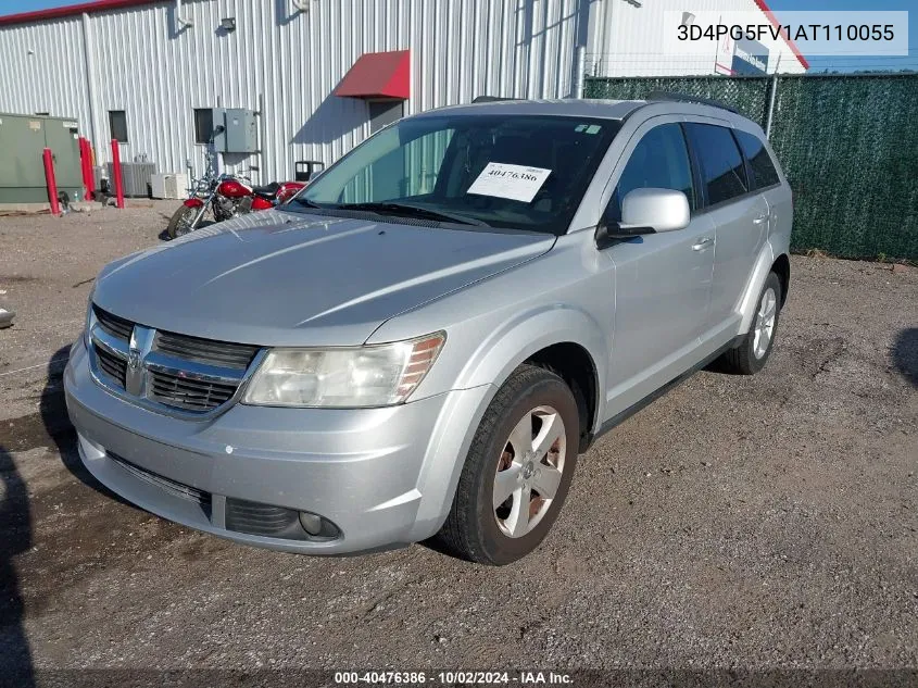 2010 Dodge Journey Sxt VIN: 3D4PG5FV1AT110055 Lot: 40476386