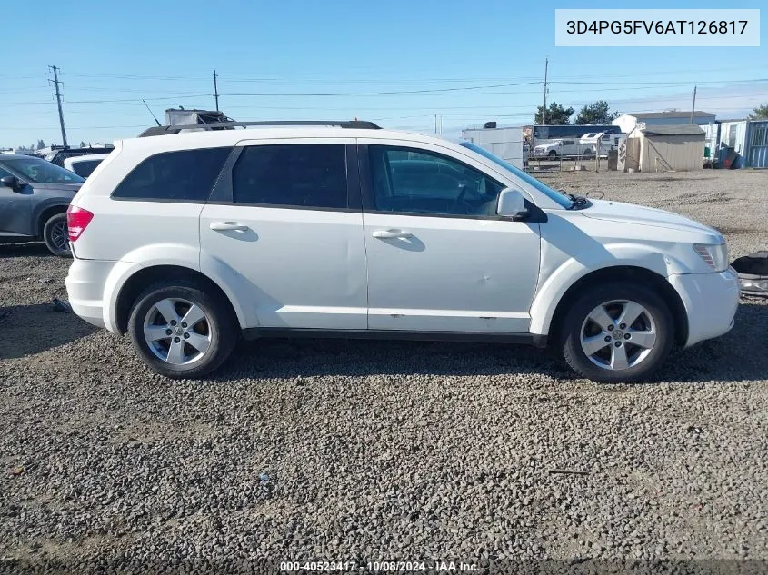 2010 Dodge Journey Sxt VIN: 3D4PG5FV6AT126817 Lot: 40523417