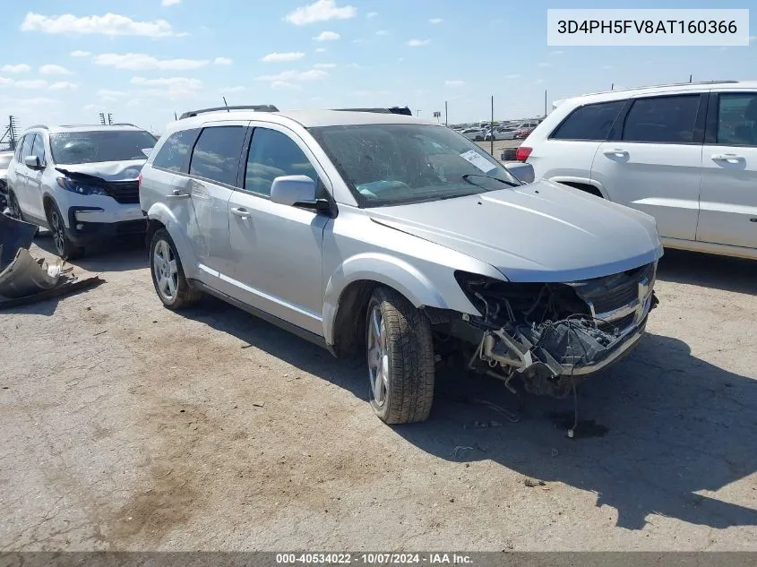 2010 Dodge Journey Sxt VIN: 3D4PH5FV8AT160366 Lot: 40534022