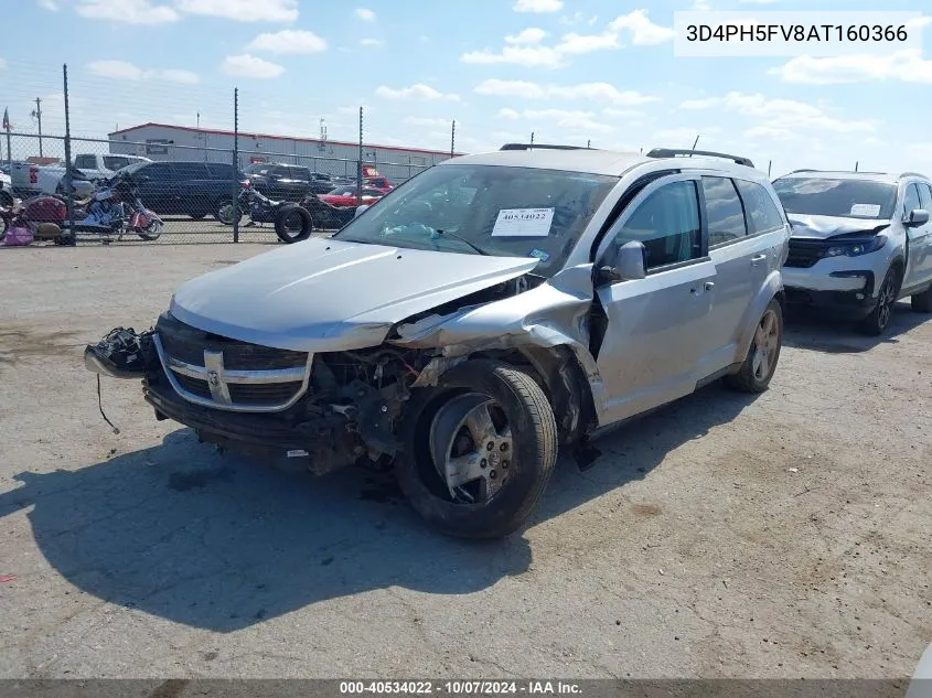 2010 Dodge Journey Sxt VIN: 3D4PH5FV8AT160366 Lot: 40534022