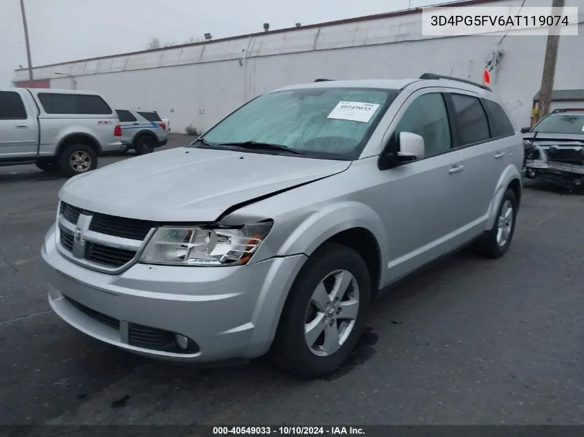 2010 Dodge Journey Sxt VIN: 3D4PG5FV6AT119074 Lot: 40549033