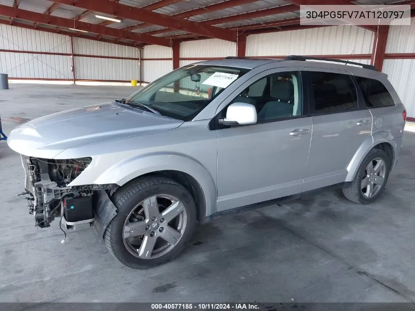 2010 Dodge Journey Sxt VIN: 3D4PG5FV7AT120797 Lot: 40577185