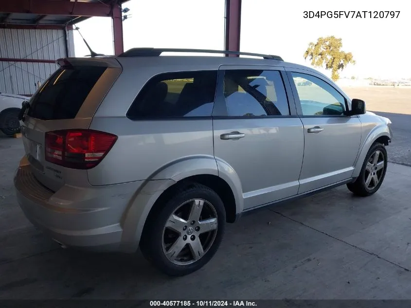 2010 Dodge Journey Sxt VIN: 3D4PG5FV7AT120797 Lot: 40577185