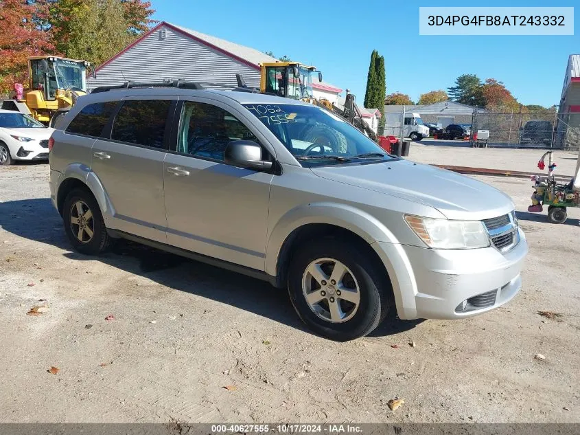 3D4PG4FB8AT243332 2010 Dodge Journey Se