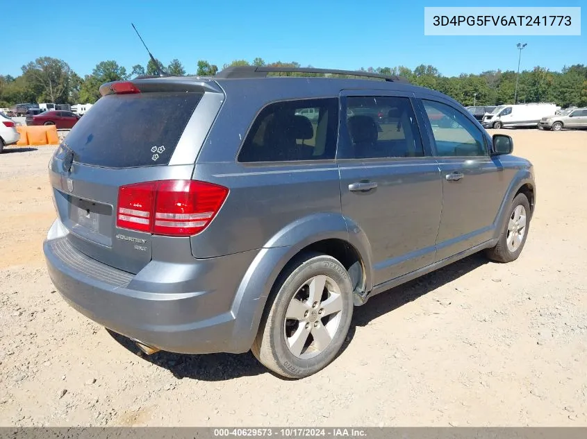 2010 Dodge Journey Sxt VIN: 3D4PG5FV6AT241773 Lot: 40629573