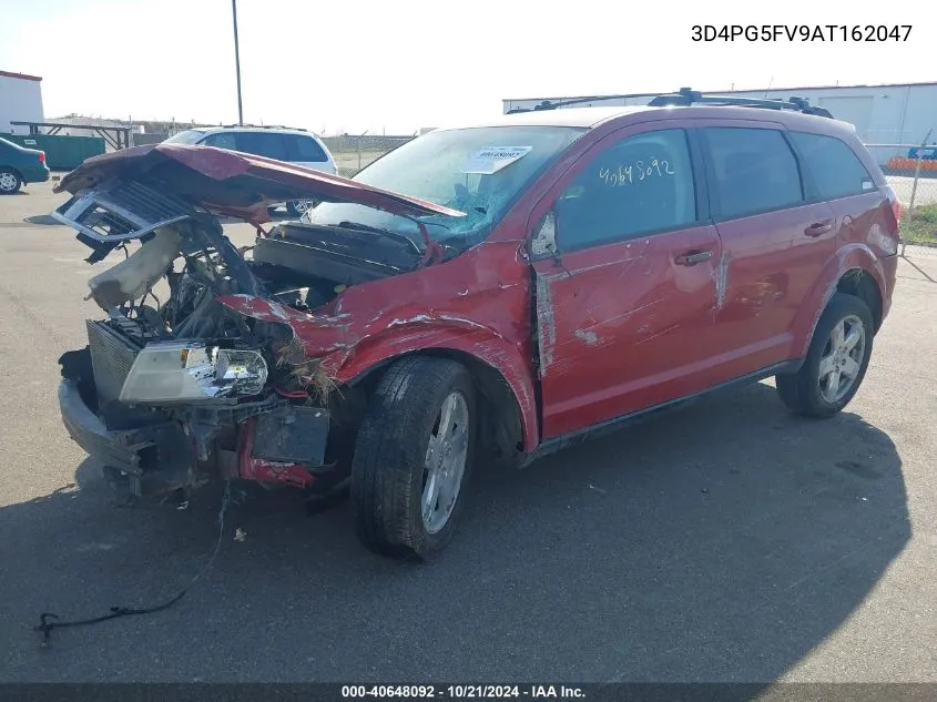 2010 Dodge Journey Sxt VIN: 3D4PG5FV9AT162047 Lot: 40648092