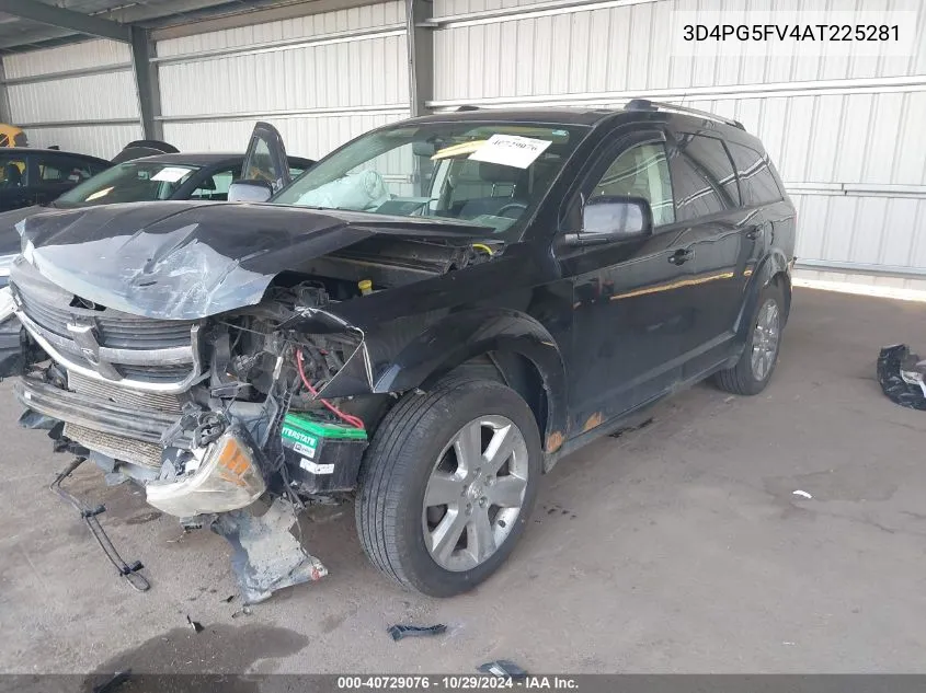 3D4PG5FV4AT225281 2010 Dodge Journey Sxt