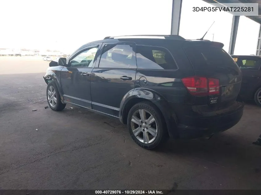 2010 Dodge Journey Sxt VIN: 3D4PG5FV4AT225281 Lot: 40729076