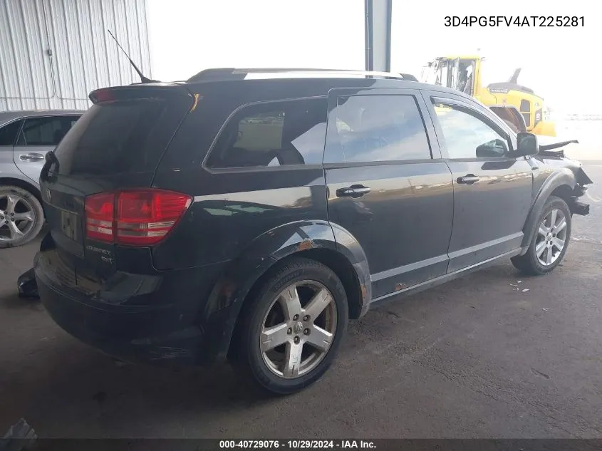 3D4PG5FV4AT225281 2010 Dodge Journey Sxt