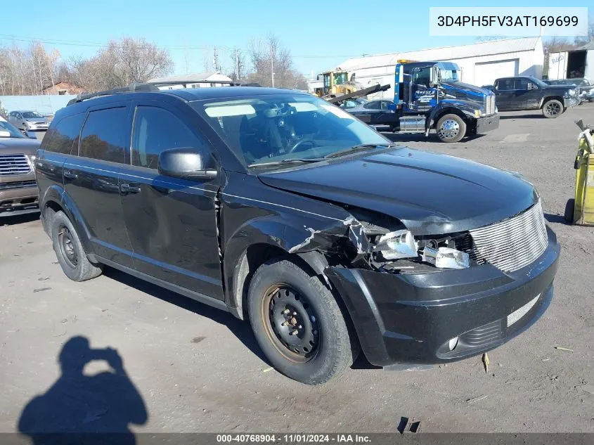 2010 Dodge Journey Sxt VIN: 3D4PH5FV3AT169699 Lot: 40768904