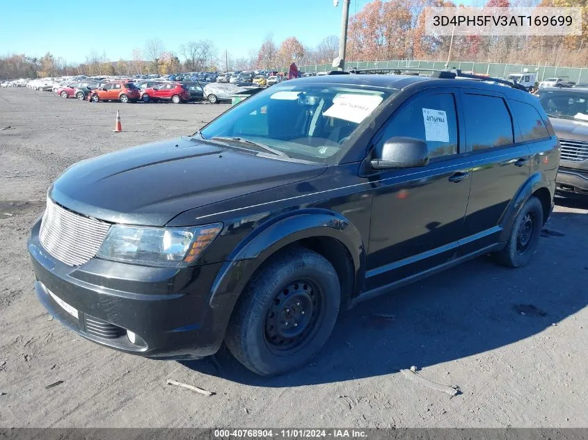 2010 Dodge Journey Sxt VIN: 3D4PH5FV3AT169699 Lot: 40768904