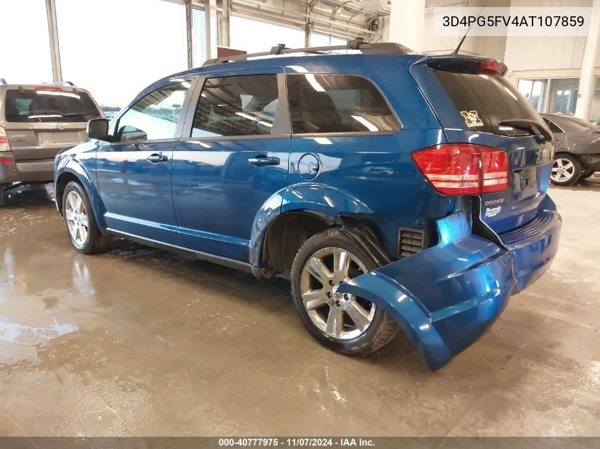 2010 Dodge Journey Sxt VIN: 3D4PG5FV4AT107859 Lot: 40777975