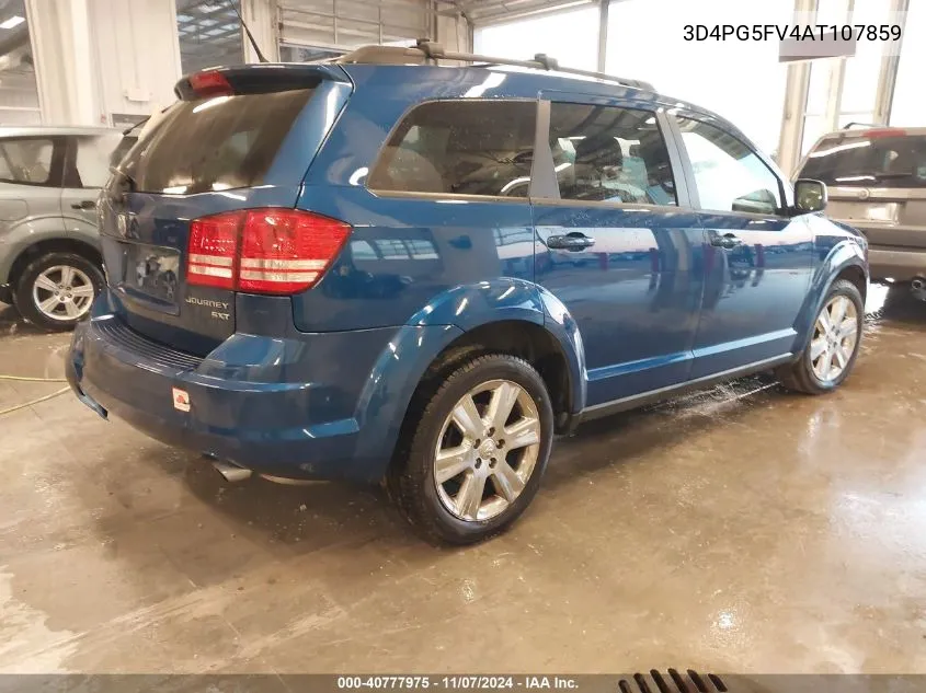 2010 Dodge Journey Sxt VIN: 3D4PG5FV4AT107859 Lot: 40777975