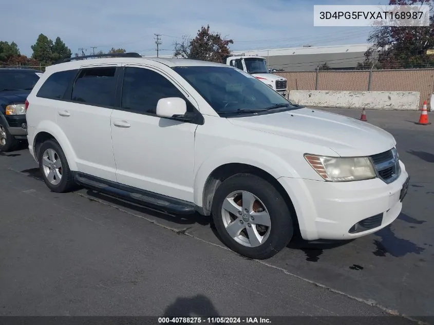 2010 Dodge Journey Sxt VIN: 3D4PG5FVXAT168987 Lot: 40788275