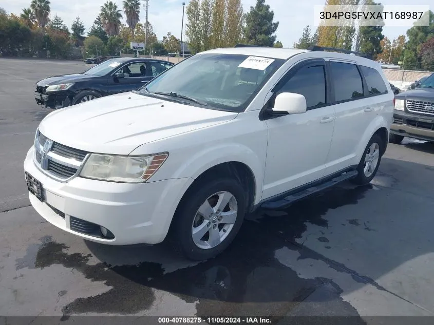 2010 Dodge Journey Sxt VIN: 3D4PG5FVXAT168987 Lot: 40788275