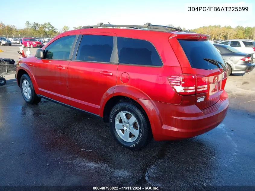 3D4PG4FB6AT225699 2010 Dodge Journey Se