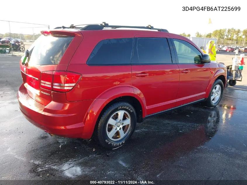 3D4PG4FB6AT225699 2010 Dodge Journey Se