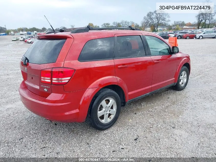 2010 Dodge Journey Se VIN: 3D4PG4FB9AT224479 Lot: 40793647