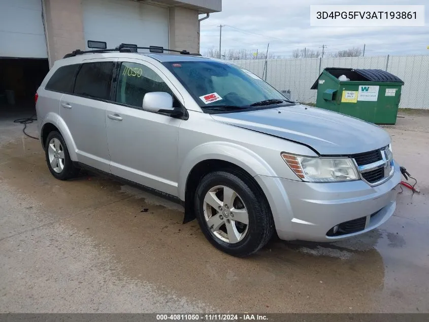 2010 Dodge Journey Sxt VIN: 3D4PG5FV3AT193861 Lot: 40811050