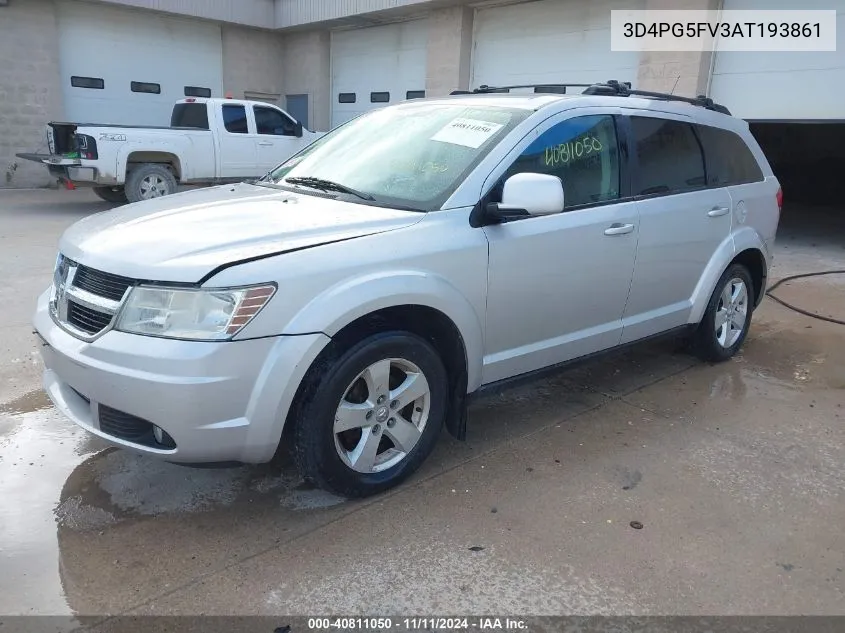 2010 Dodge Journey Sxt VIN: 3D4PG5FV3AT193861 Lot: 40811050