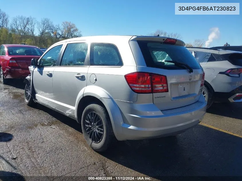 3D4PG4FB6AT230823 2010 Dodge Journey Se