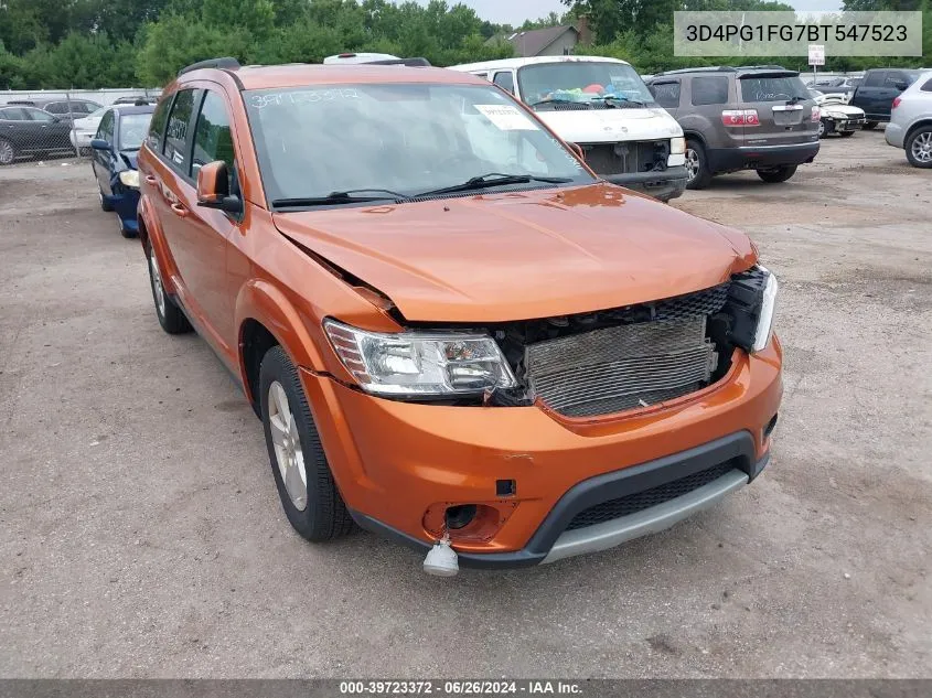 2011 Dodge Journey Mainstreet VIN: 3D4PG1FG7BT547523 Lot: 39723372