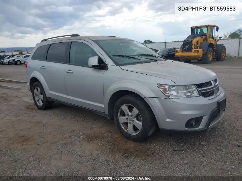 2011 Dodge Journey Mainstreet VIN: 3D4PH1FG1BT559583 Lot: 40070978