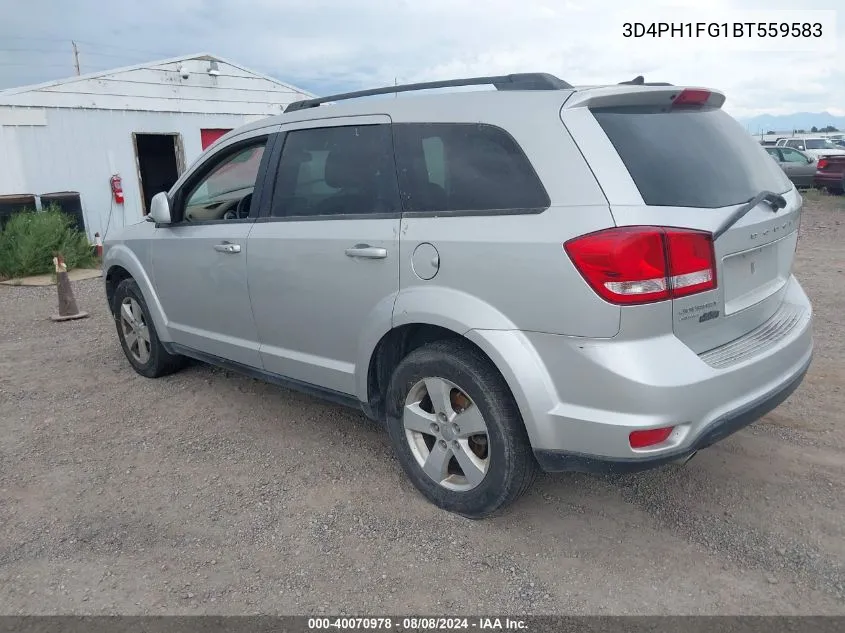 2011 Dodge Journey Mainstreet VIN: 3D4PH1FG1BT559583 Lot: 40070978