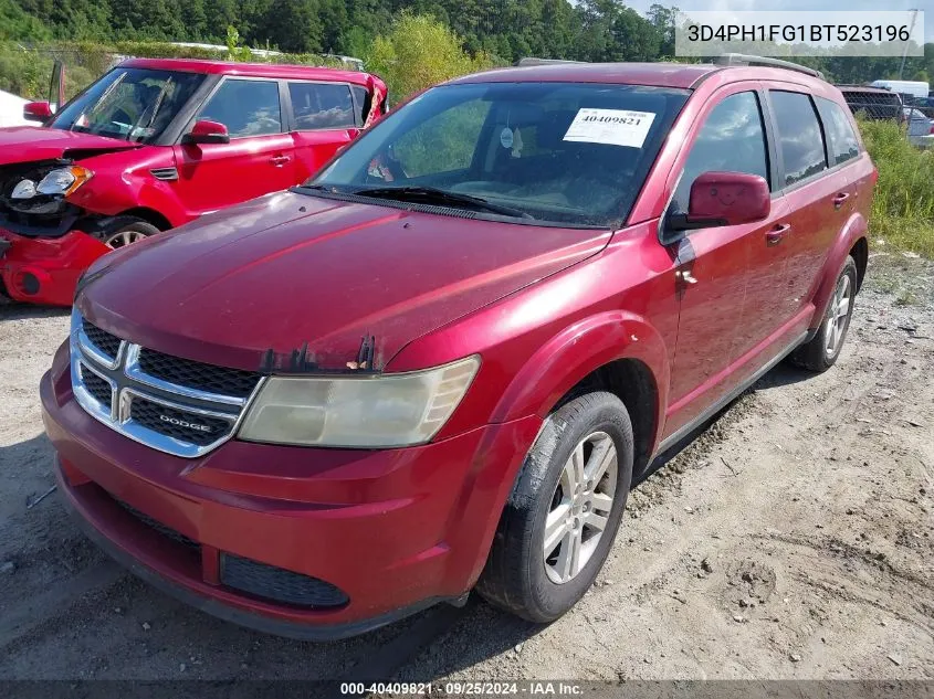 2011 Dodge Journey Mainstreet VIN: 3D4PH1FG1BT523196 Lot: 40409821