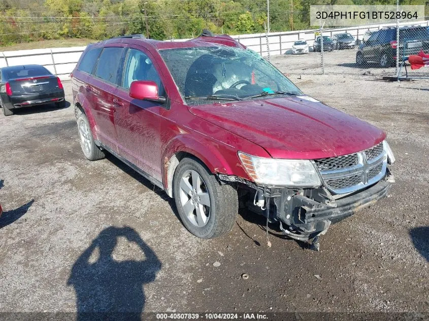 2011 Dodge Journey Mainstreet VIN: 3D4PH1FG1BT528964 Lot: 40507839