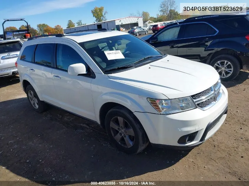 3D4PG5FG3BT523629 2011 Dodge Journey Sxt