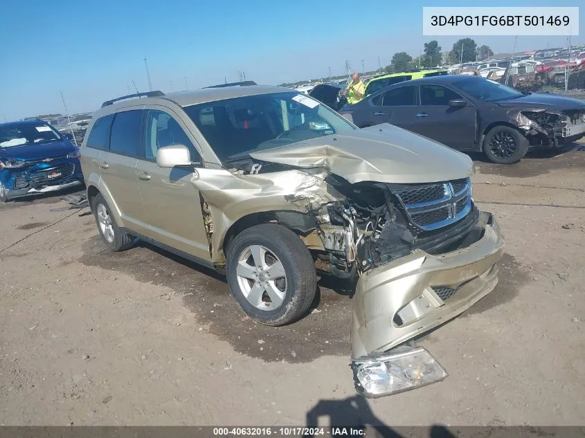 2011 Dodge Journey Mainstreet VIN: 3D4PG1FG6BT501469 Lot: 40632016