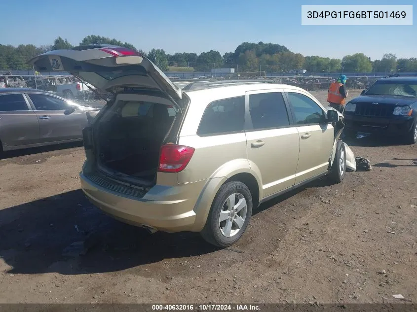 2011 Dodge Journey Mainstreet VIN: 3D4PG1FG6BT501469 Lot: 40632016