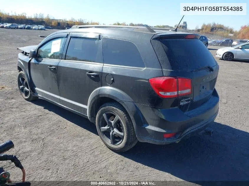 2011 Dodge Journey Mainstreet VIN: 3D4PH1FG5BT554385 Lot: 40652902