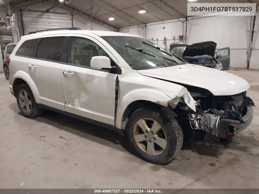 2011 Dodge Journey Mainstreet VIN: 3D4PH1FG7BT537829 Lot: 40657327