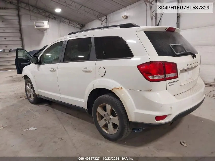 3D4PH1FG7BT537829 2011 Dodge Journey Mainstreet