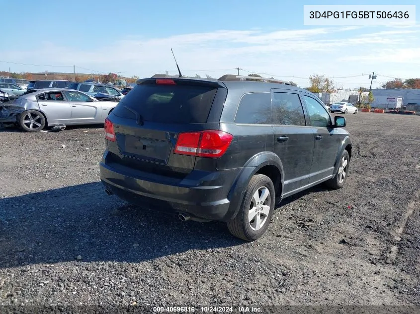 2011 Dodge Journey Mainstreet VIN: 3D4PG1FG5BT506436 Lot: 40696816