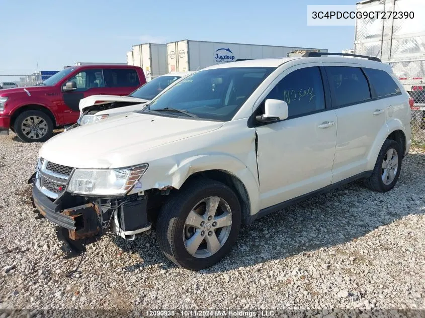 2012 Dodge Journey Sxt VIN: 3C4PDCCG9CT272390 Lot: 12090938